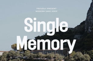 Single Memory - Modern Sans Serif Font Download