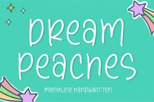 Dream Peaches Handwriting Font Font Download