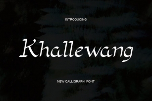 Khallewang Font Font Download