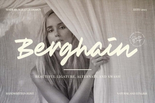 Berghain Font Download