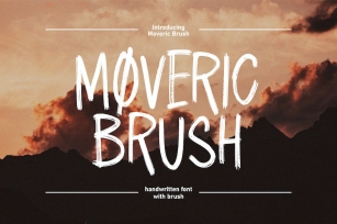 Moveric Brush Font Download