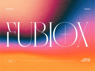 Fubiox - Versi Font Download
