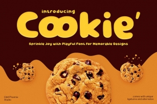 Cookie - Fun Round Sans Serif Typeface Font Download