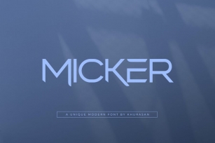 Micker Font Download