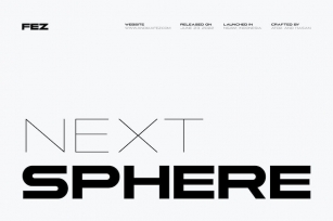 Next Sphere | Extended Sans Serif Font Family Font Download