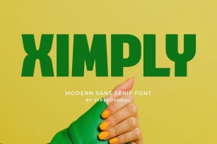 Ximply - Modern Sans Serif Font Download