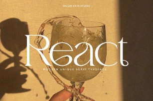React - Classy Typeface Font Download