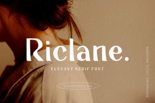 Riclane Elegant Serif Font Font Download