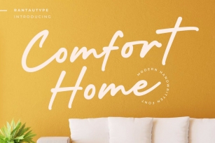 Comfort Home Modern Font Font Download