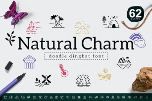 Natural Charm Dingbat Font Download