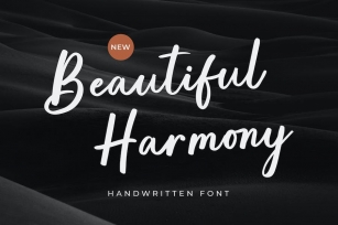 Beautiful Harmony Script Font Download