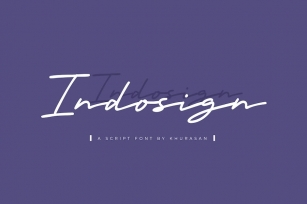 Indosign Font Download