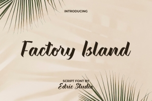 Factory Island Font Download