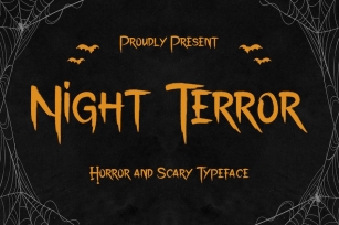 Night Terror - A Horror and Scary Typeface Font Download