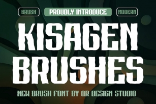 Kisagen Brushes Font Download