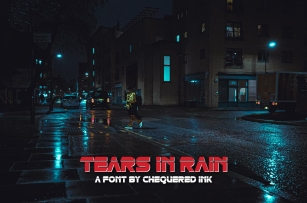 Tears in Rai Font Download