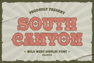 South Canyon Font Download