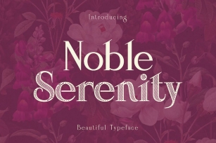 Noble Serenity - Elegant Wedding Typeface Font Download