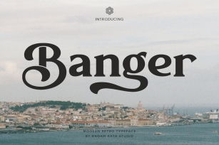 Banger - Classic Serif Font Download