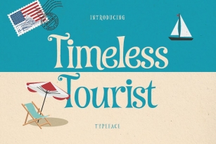 Timeless Tourist - Vintage Ad Type Font Download