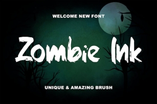 Zombie Ink Font Download