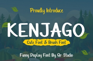 KENJAGO - FUN FONT Font Download