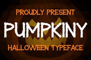 Pumpkiny Font - Halloween Typeface Font Download