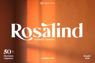Rosalind - Aesthetic Serif Font Download