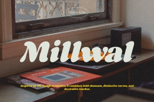 Millwal - Vintage Serif Font Download