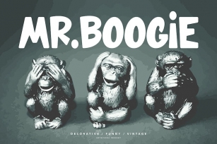 Mr. Boogie - Decorative Font Font Download