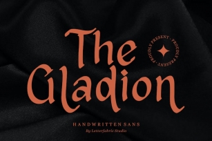 The Gladion Handwritten Sans Font Font Download
