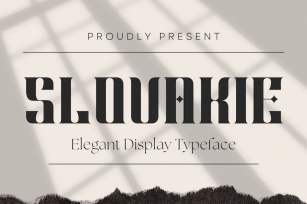 Slovakie || Elegant Typeface Font Download