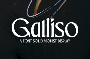 Galliso Font Download