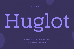 Huglot Serif Font Font Download