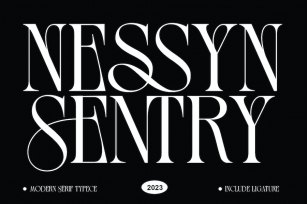 Nessyn Sentry Font Download