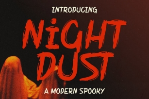 Night Dust Font Font Download