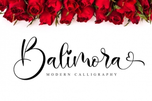 Balimora - Lovely Script Font Font Download