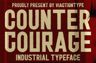 Counter Courage – Vintage Font Font Download