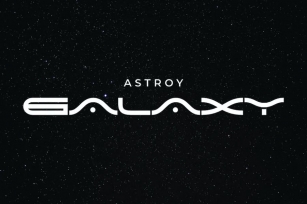Astro Galaxy Sans Serif Display Font Font Download