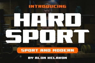 Hard Sport Font Download