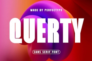 Querty Modern Sans Serif Font Typeface Font Download