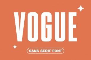 Vogue Modern Sans Serif Font Typeface Font Download