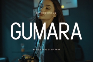Gumara - Modern Sans Serif Font Font Download