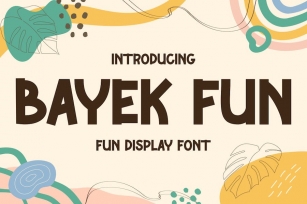 BAYEK FUN Font Download