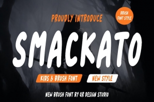 Smackato - Brush Font Font Download