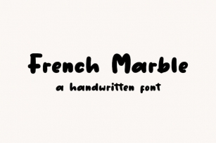 French Marble Font Download
