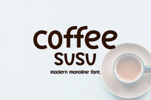 Coffee Susu Font Font Download