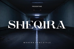 Sheqira - Modern Font Font Download