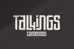 Tallings Condensed Font Font Download