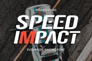 Speed Impact - Sporty Display Font Font Download